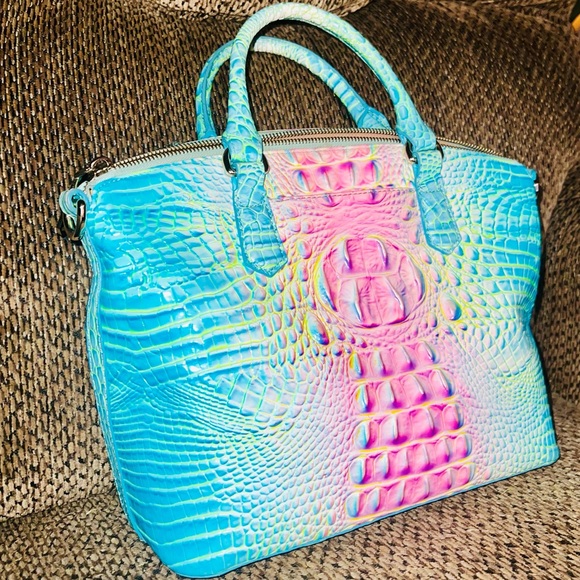 1st edition Brahmin Cotton Candy medium Duxbury. - Picture 4 of 13